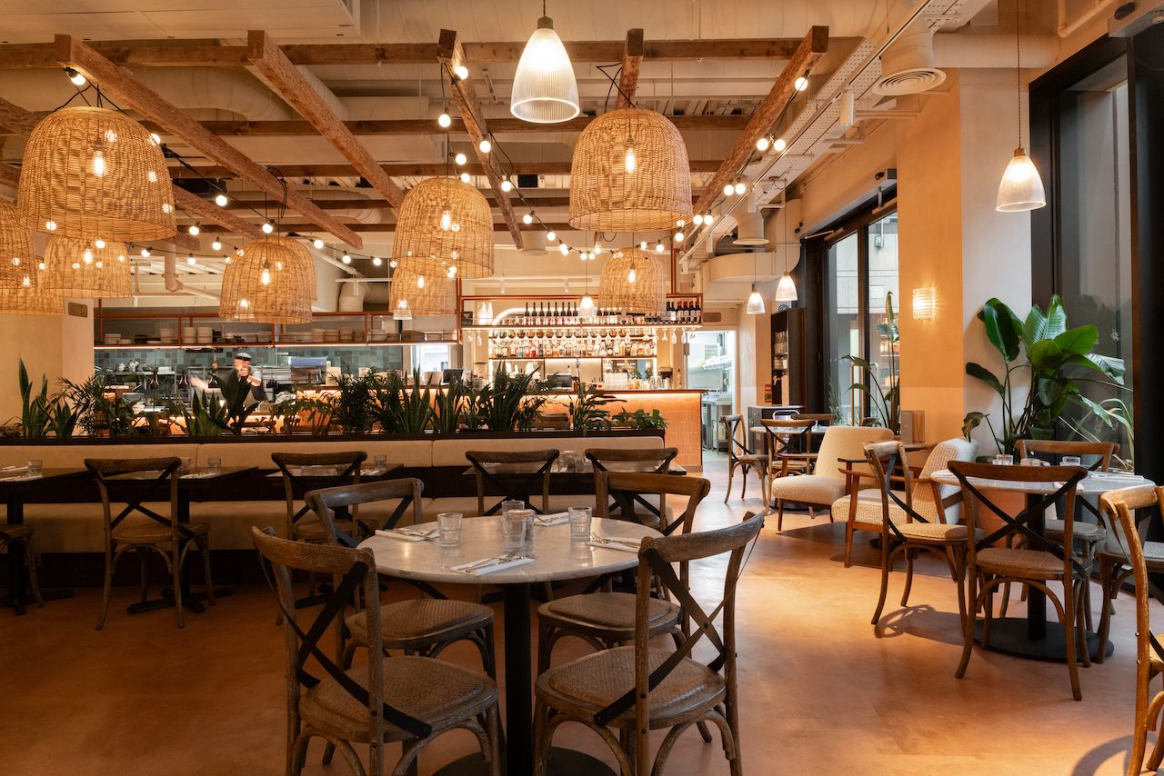 Atmospheric and cosy restaurant Brother Marcus Canary Wharf